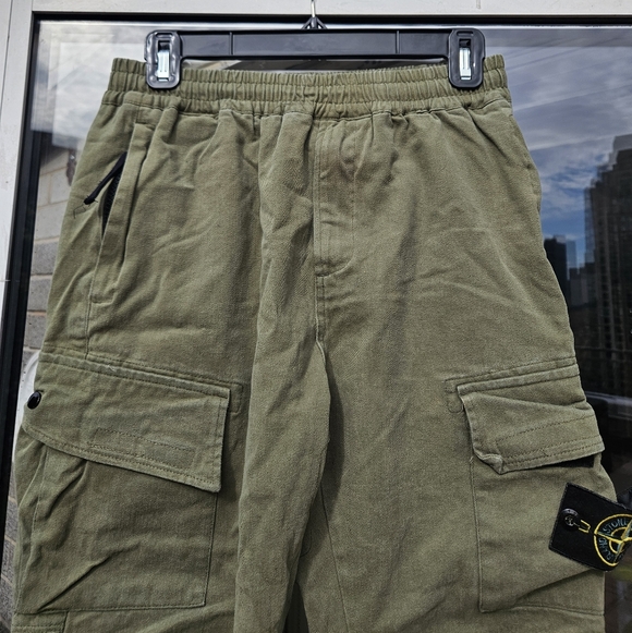 Stone Island Cargo Pants Olive Green Wasit 30 - Picture 4 of 10